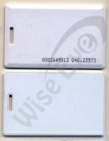 Thẻ cảm ứng trắng dày 125 khz 1.8 mm